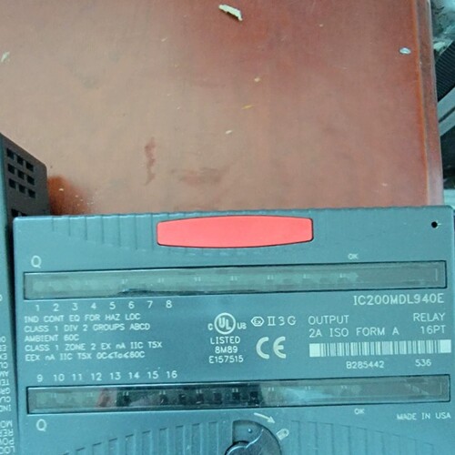 GE通用模块IC200EBI001-DE IC200WR002D IC200MDL940E