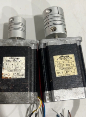 多摩川步进电机 TS3653N3E8，4.5V 2A，2.2【议价】
