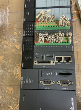 台达PLC，PS05电源，CPU500-RS2，20MC 3