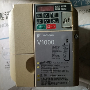 安川变频器CMR一VB4A0004BBA一台 议价 拆机商品功能包