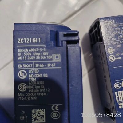 限位开关ZCT21G11    ZCD21详谈