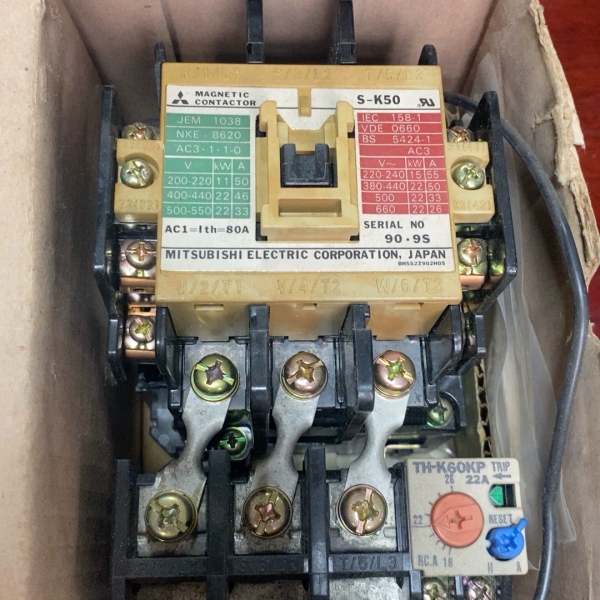 MSO-K50三菱交流接触器S-K50全新原装