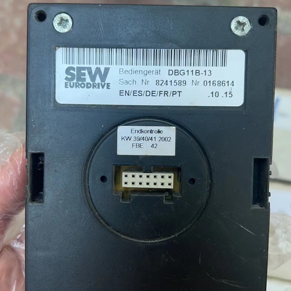 SEW变频器控制面板 DBG11B-13 实物拍摄，拆机包好