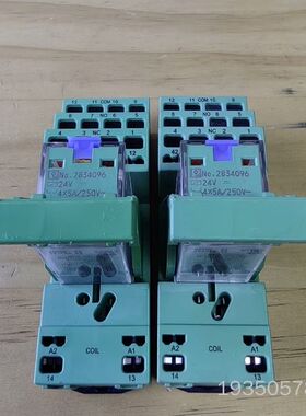 菲尼克斯继电器2834096+底座2833589，详谈