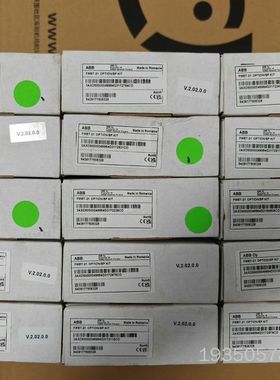 ABB变频器通信模块FMBT-21,,3AXD5详谈