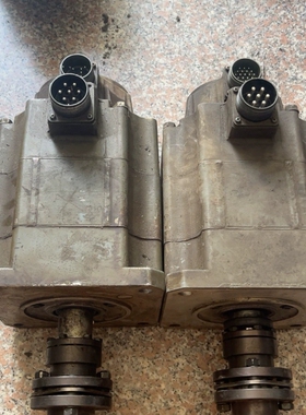 议价三菱数控电机HA100NC-S带白色编码器OSE253拆机