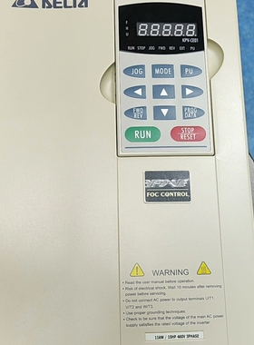 台达变频器VFD110V43B-2，成色崭新【议价】