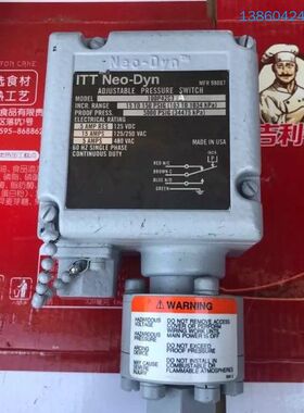 询价购-美国ITT 100P42C3压力开关 实物拍摄，库存没有使用