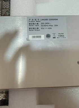 议价LA4200-220S95M开关电源，输出95V40A，全新