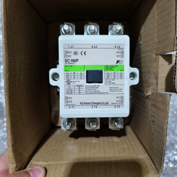 常熟富士交流接触器SC—N6P220V  辅助触点线圈议价