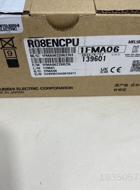 三菱可编程控制器扩展模块，型号R08ENCPU，，详谈