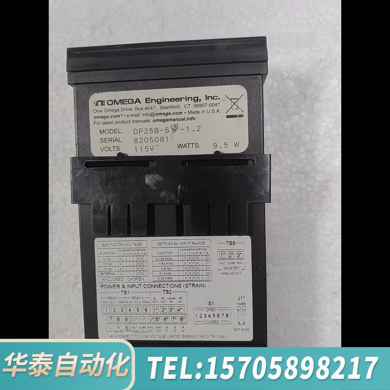 华泰OMEGA 温控仪 DP25B-S-A -1.2