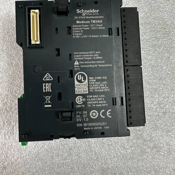 询价购-拆机 施耐德模块 TM3AI4 实图成色新 功能包好