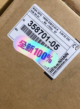 德国海德汉编码器RON287C ID:358701-05货期【议价】