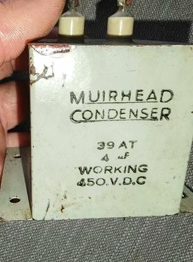 英国MUIRHEAD4uf400V油浸电容一个420  实