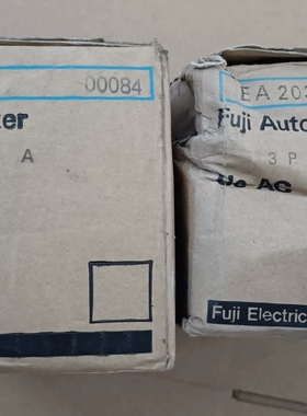 议价全新富士断路器 EA203BM  3P200A有1只，原