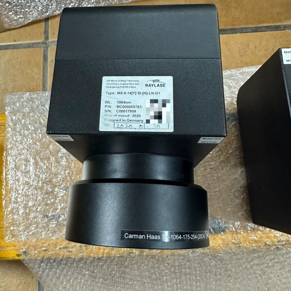 RAYLASE瑞镭振镜 14光斑1064nm波长振镜！