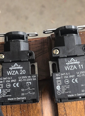 德国 KRONENBERG WZA11 ，WZA 20各一个