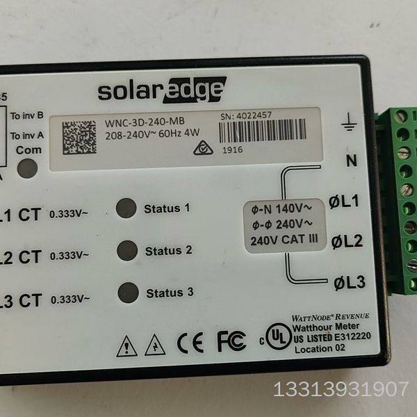 件solaredge   RWNC-3D-240-M议价也可维修