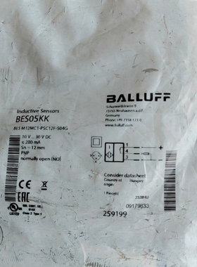 BES05KK BES M12MC1-PSC12F-S04G议价