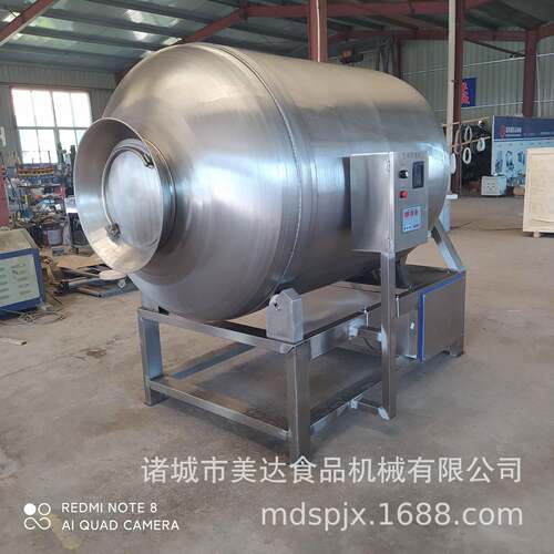 不LYI锈钢真空滚揉机 商肉类空滚揉腌真制机用全自动变频腌肉机