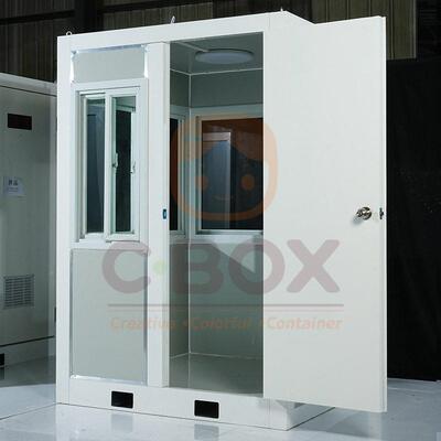 厂家工地临时保安亭 可移拼岗 亭快村口学校巡动逻门Cbox/九卫室
