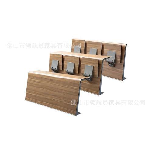 学校大教室排椅阶梯教室课桌椅报告厅座椅多媒体会议室桌椅连体椅