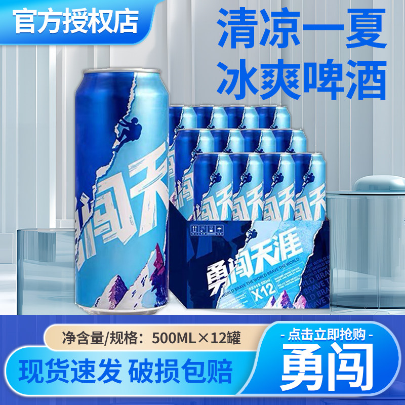 雪花勇闯天涯500ml*12罐