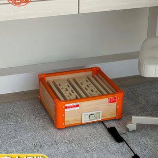 单人实木烤暖脚器小烤火炉烤火器烤脚暖器学生烘脚器烤火箱电火桶