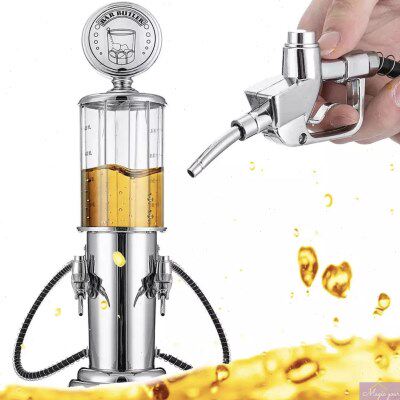 出口酒吧家用创意加油站啤酒机饮料桶量酒器分酒器酒炮酒塔扎啤机
