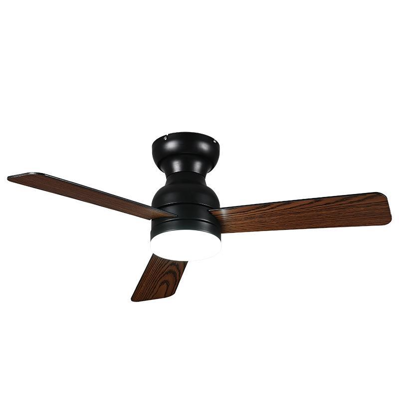 现代简约吊扇灯餐厅客厅风扇吊灯吊扇高级感固定叶风扇灯