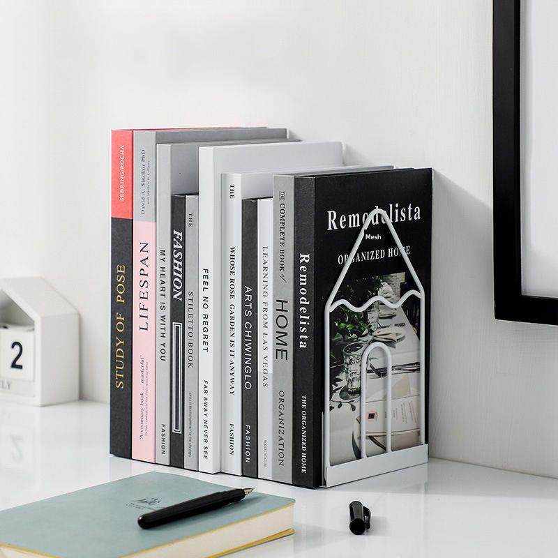 2件包装风格书架网红学生书架伸缩书夹书夹书支撑桌存储书夹板
