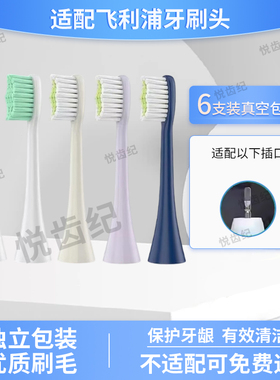 适配飞利浦电动牙刷头小羽刷S3proHX2571/HX257B/HX257C/HX257A