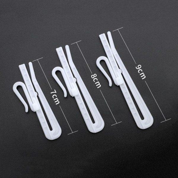 韩式窗帘挂钩配件可调节升降钩加长韩折s钩布带褶勾扣环塑料钩子,居家布艺,挂钩/挂球,淘宝优惠券,粉丝福利购,淘宝优惠卷