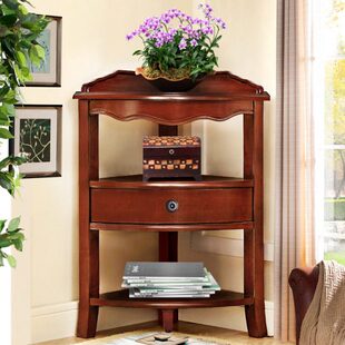 全实木角柜烤漆三角柜墙边老式收纳柜沙发柜时尚置物架收纳储藏柜