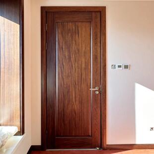 新中式卧室烤漆门实木复合全纯实木室内烤漆门高端定制木门