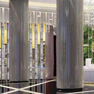 新品半圆铝单板铝合金型材波纹板 外墙半圆铝单板 10mm厚波纹板