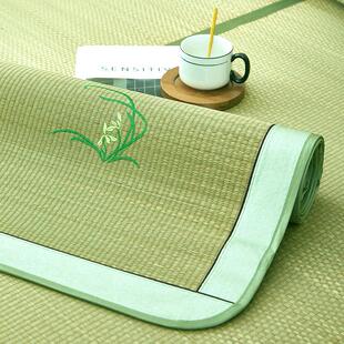老式凉席儿童藤席天然蔺草席夏天草编芦苇席子可折叠家用学生宿舍