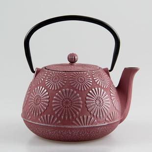 西式 1200ml欧式 手工泡茶壶煮茶壶铸铁壶烧水壶家用养生铁茶壶茶具