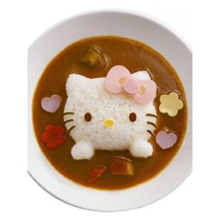 新款可爱DIY饭团模具套装做宝宝餐咖喱饭盖浇饭卡通米饭便当工具