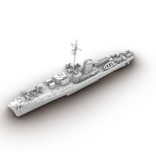 RHWS1250004/S 1/1250比例美国PC-451号试验猎潜艇