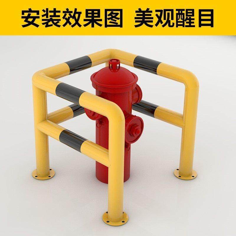 消防栓防撞护栏钢管L型口字型隔离栏杆转角围栏车间消防栓防护栏,五金/工具,护栏/隔离栏,淘宝优惠券,粉丝福利购,淘宝优惠卷