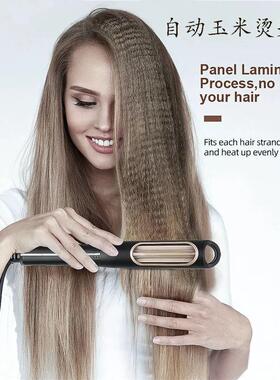 外贸110v蓬松玉米烫小卷懒人烫发玉米卷发器玉米须夹板自动卷发棒