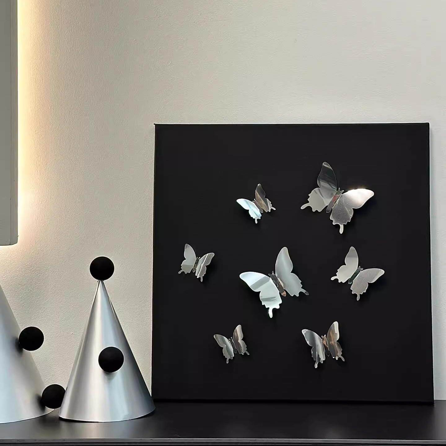 【新家的100个快递】客厅装饰画沙发背景墙diy蝴蝶挂画玄关卧室,家居饰品,现代装饰画,淘宝优惠券,粉丝福利购,淘宝优惠卷