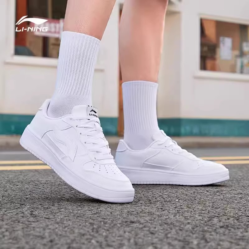李宁板鞋2025夏季新款学生休闲鞋