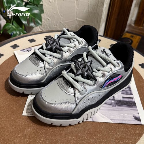 李宁板鞋男鞋布欧2025新款