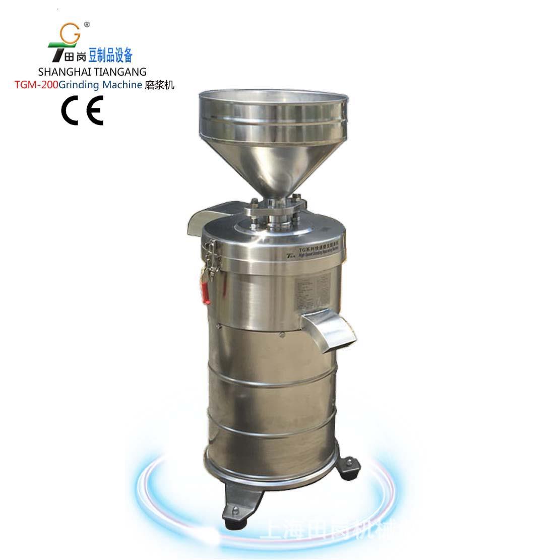 厂家销售黄豆磨浆机豆制品机械TGM-200磨豆脱渣机