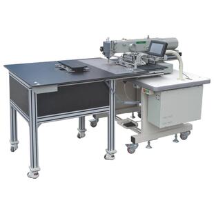 自动化缝纫机转盘送料缝纫机工业全自动电脑针车新款包装缝口设备