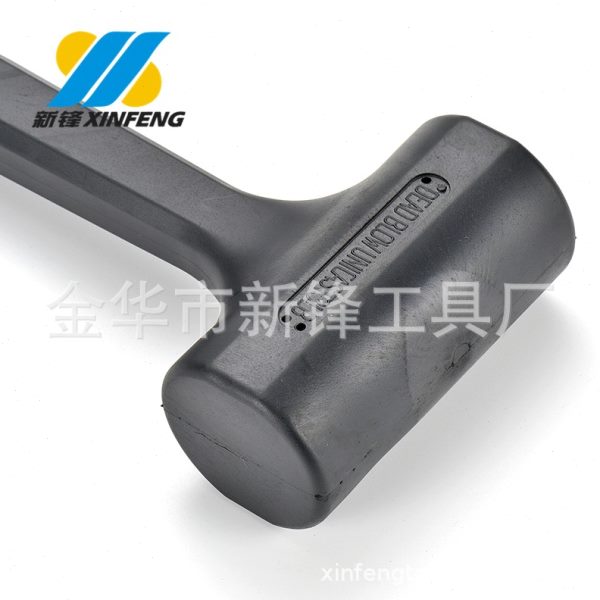 供应黑色塑料手柄无弹力锤小皮锤 尺寸齐全0.5-6LB 可定牌