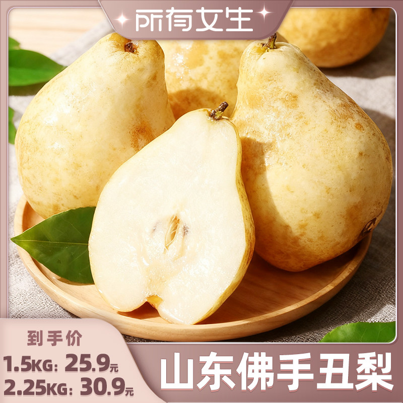 山东正宗佛手丑梨新鲜